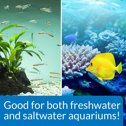 STRESS ZYME Freshwater and Saltwater Aquarium Cleaning Solution 16-Ounce Bottle